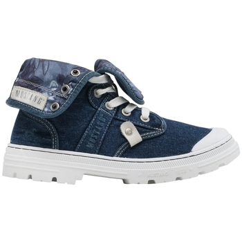 Sapatos Mulher Botins Mustang 1426504 Azul
