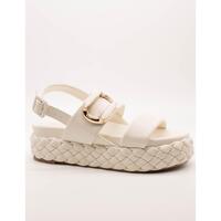 Sapatos Mulher Sandálias Café Noir  Branco