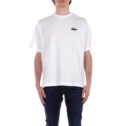 Textil Homem T-Shirt mangas curtas Lacoste TH2745 Branco