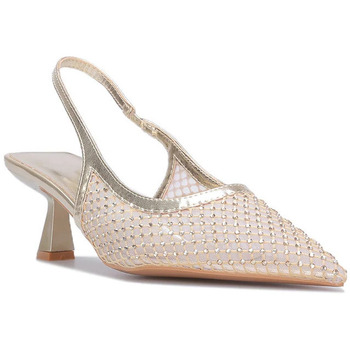 Sapatos Mulher Escarpim La Modeuse 74577_P176204 Ouro