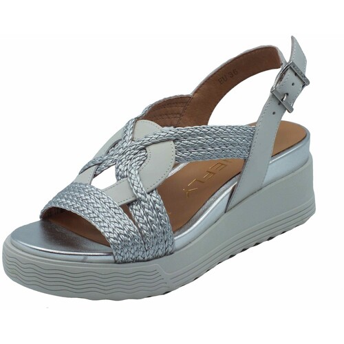 Sapatos Mulher Sandálias Stonefly 220895 Parky 24 Embossed White Branco
