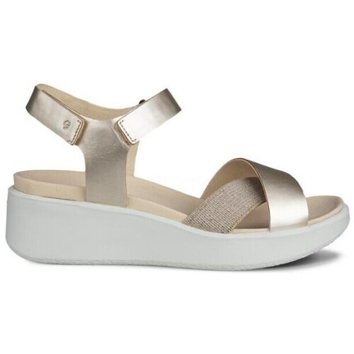 Sapatos Mulher Sandálias Ecco 273323 Ouro