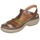 Sapatos Mulher Sandálias Laura Azaña SAPATILHAS  11986 Castanho