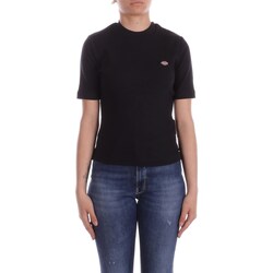 Textil Mulher T-Shirt mangas curtas Dickies DK0A4YHD Preto