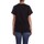 Textil Mulher T-Shirt mangas curtas Liu Jo TA5170JS923 Preto
