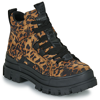 Sapatos Mulher Botas baixas Buffalo ASPHA NC MID Castanho