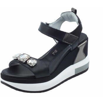 Sapatos Mulher Sandálias NeroGiardini E410685D Tamigi Preto