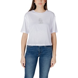 Textil Mulher T-Shirt mangas curtas EAX XW000102 AF10359 Branco