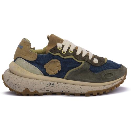 Sapatos Homem Sapatilhas Satorisan CHACRONA METTA HEMP INDIGO Azul