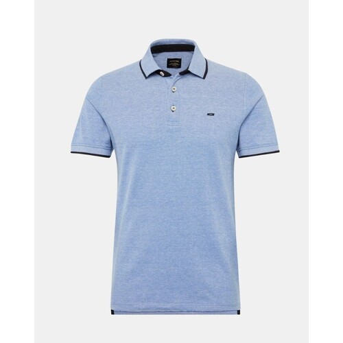 Textil Homem T-Shirt mangas curtas Jack & Jones 12136668 PAULOS Azul