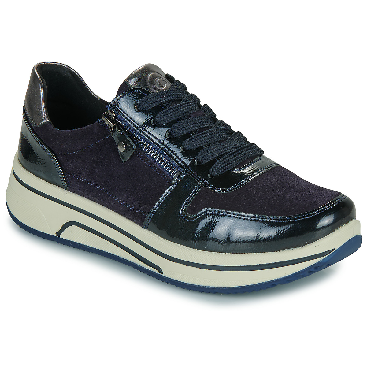 Sapatos Mulher Sapatilhas Ara SAPPORO 3.0 Marinho