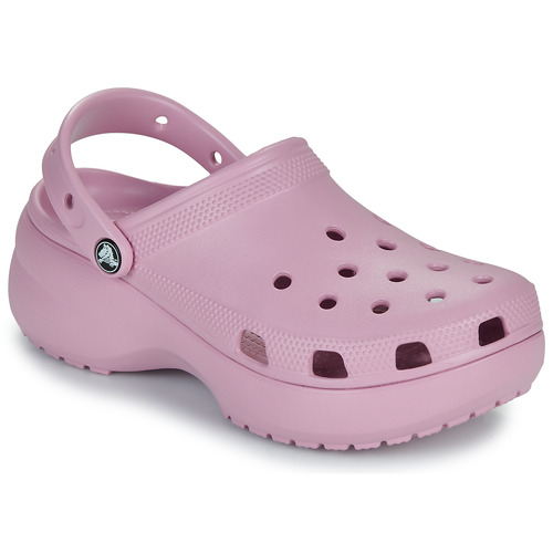 Sapatos Mulher Tamancos Crocs Classic Platform Clog W Rosa