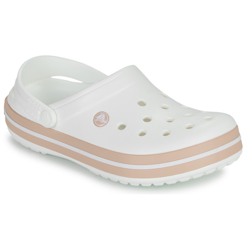 Sapatos Mulher Tamancos Crocs Crocband Branco