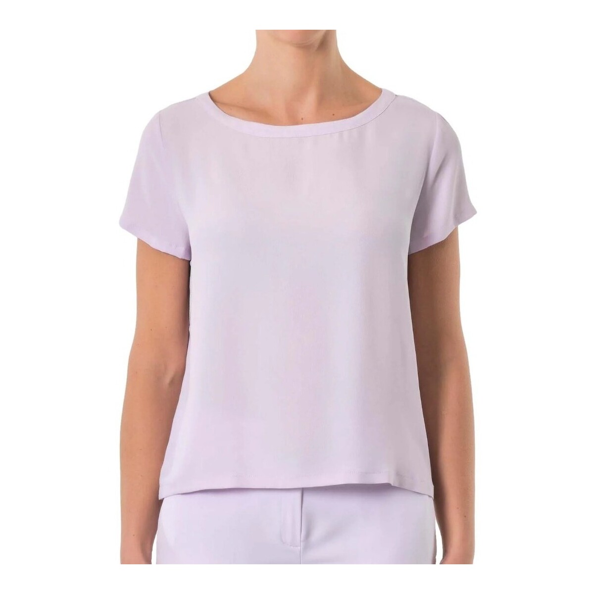 Textil Mulher camisas Linea Emme Marella 151110210 Rosa