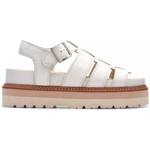 Sapatos Mulher Sandálias Clarks Orianna Twist Branco