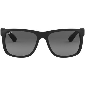 Relógios & jóias Homem óculos de sol Ray-ban JUSTIN 0RB4165 3 Preto