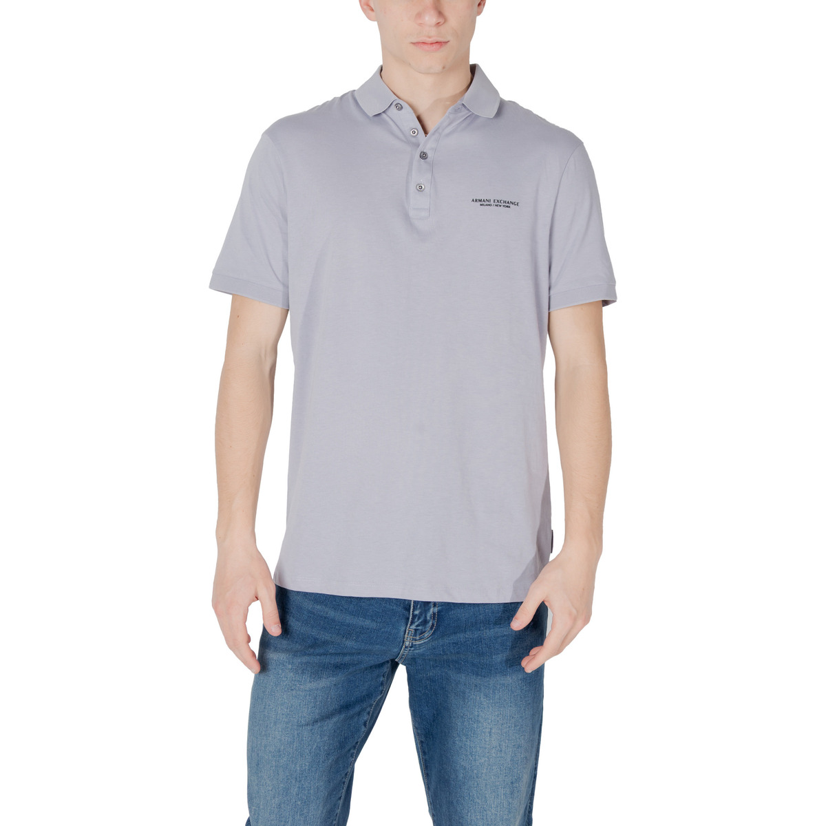 Textil Homem Polos mangas curta EAX 8NZF80 Z8H4Z Violeta