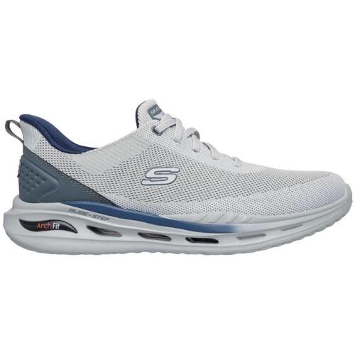 Sapatos Homem Sapatilhas Skechers  Cinza