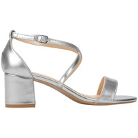 Sapatos Mulher Sandálias La Modeuse 75001_P177265 Prata