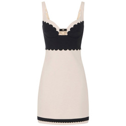 Textil Mulher Vestidos Elisabetta Franchi AB70352E2 Branco