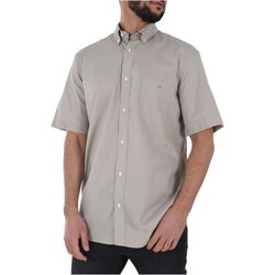 Textil Homem Camisas mangas comprida Eden Park E23CHECC0021 Bege