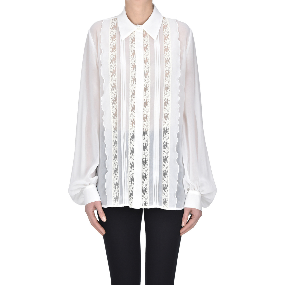 Textil Mulher camisas P.a.r.o.s.h. TPC00005123AE Branco