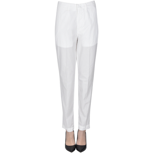 Textil Mulher Chinos Dondup PNP00005198AE Branco