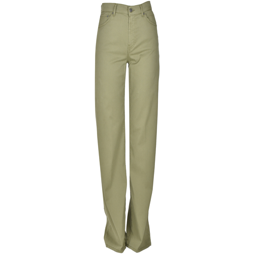Textil Mulher Calças Dondup PNP00005178AE Verde