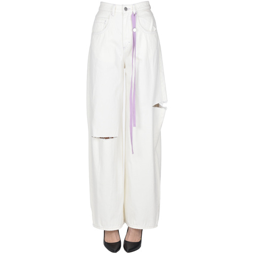 Textil Mulher Calças de ganga Icon Denim DNM00005124AE Branco