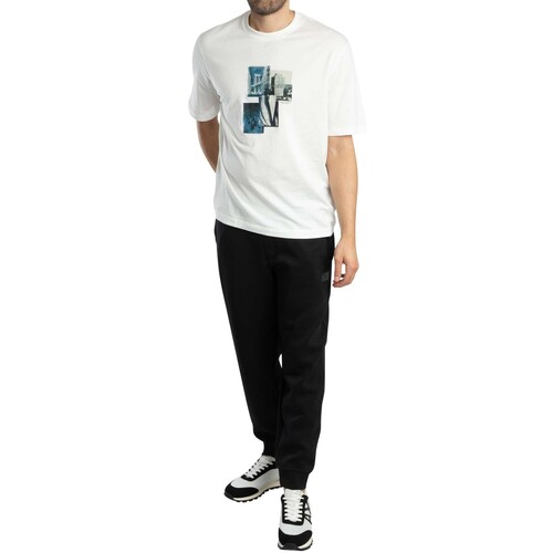EAX Joggers com logótipo em relevo Preto