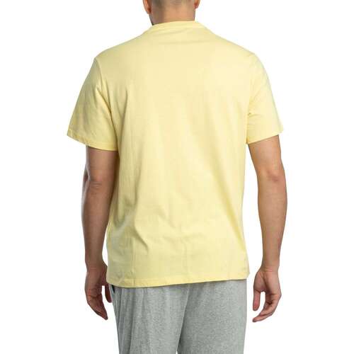 Lacoste T-shirt lounge com estampado de crocodilo Amarelo