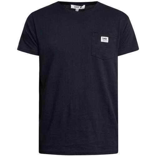 Textil Homem T-Shirt mangas curtas Lois T-shirt com bolso no peito Teco Azul
