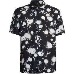 Textil Homem Camisas mangas curtas Superdry Camisa de manga curta com estampado Preto