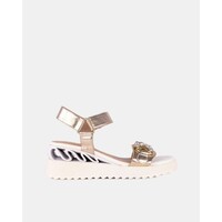 Sapatos Mulher Sandálias Rock Away 85671B Ouro
