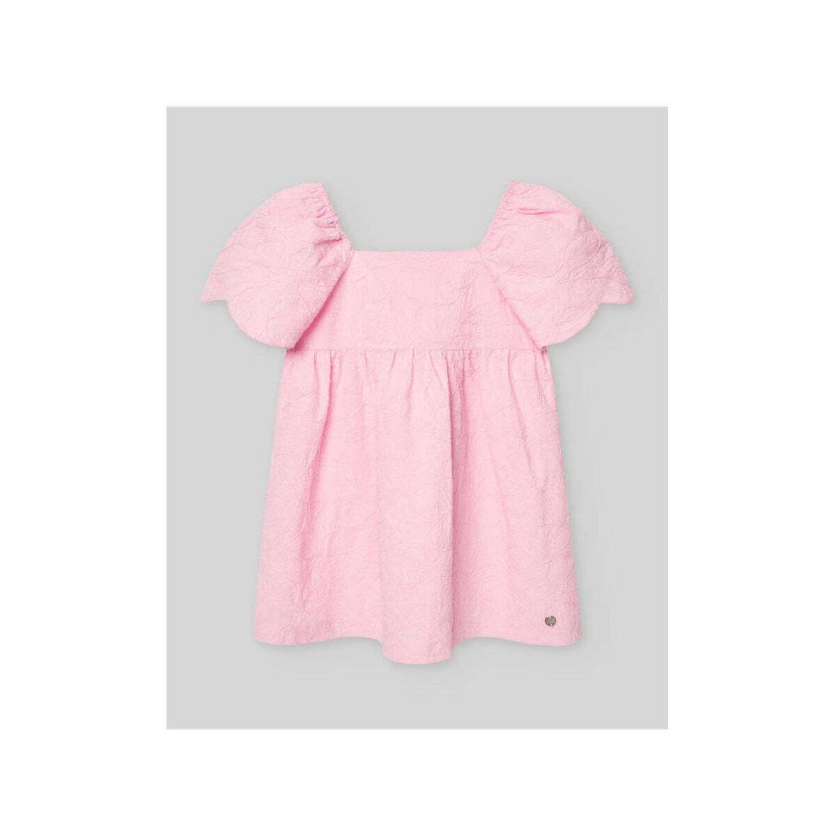 Textil Rapariga Vestidos Paz Rodriguez 004-152612-9-19 Rosa