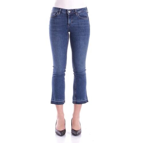 Textil Mulher Calça com bolsos Liu Jo UA5022D0236 Azul
