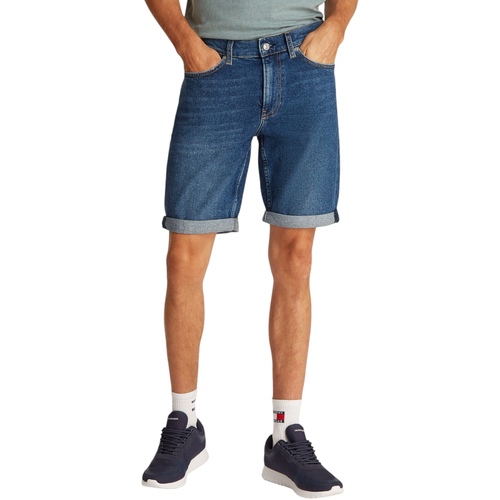 Textil Homem Shorts / Bermudas Calvin Klein Jeans Slim J30J327184 Azul