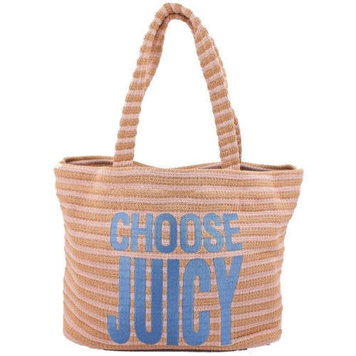 Malas Mulher Bolsa Juicy Couture JL5 NORA STRAW LARGE Castanho