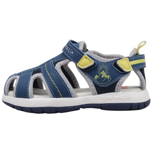 Sapatos Rapaz Sandálias Garvalin 252820 Azul