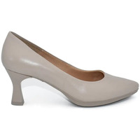 Sapatos Mulher Escarpim Chamby | Bombas de couro bege | Mulheres Bege