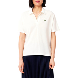 Textil Mulher T-shirts e Pólos Lacoste  Branco