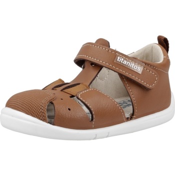 Sapatos Rapaz Sandálias Titanitos B500 CLAUDIO Castanho
