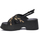 Sapatos Mulher Sandálias Jeannot RAFIA NERO Preto