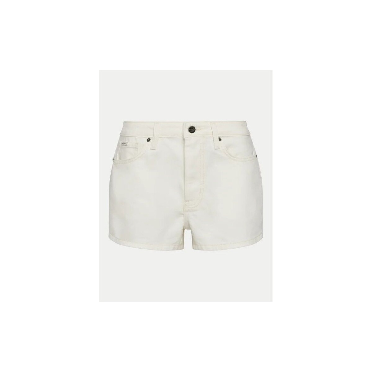 Textil Mulher Shorts / Bermudas Guess W5GD0Y D5M62-GJW1 Branco