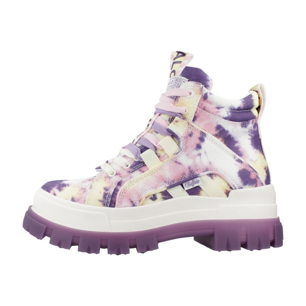 Sapatos Mulher Botas Buffalo ASPHA NC MID Violeta