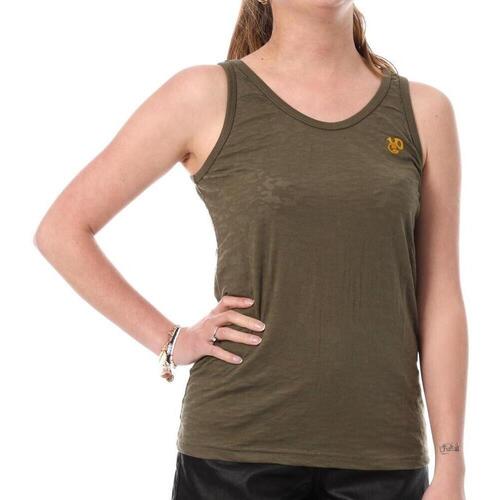Textil Mulher Tops sem mangas Von Dutch  Verde