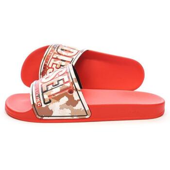 Sapatos Homem Sandálias Diesel  Vermelho