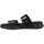 Sapatos Mulher Sandálias Calvin Klein Jeans SANDAL SLIDE DOUBLE YW0YW01694 Preto