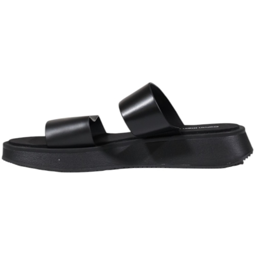 Calvin Klein Jeans SANDAL SLIDE DOUBLE YW0YW01694 Preto