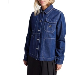 Textil Mulher Casacos de couro/imitação couro Converse DENIM WORK COAT Azul
